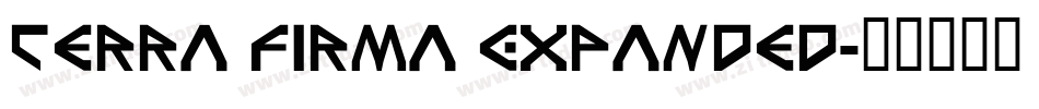 Terra Firma Expanded字体转换
